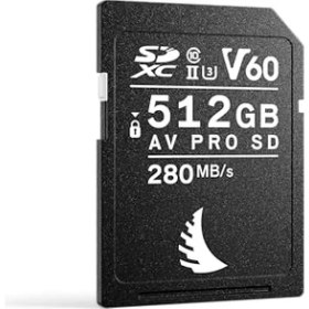 Resim Angelbird - Av Pro Sd V60 MK2-512GB - Sdxc Uhs-Iı Hafıza Kartı - Yüksek Çözünürlüklü Fotoğrafçılık, Ultra Hızlı Seri Çekim ve Hafif Video Prodüksiyonu Için Geniş Çapta Uyumlu - 6k'ya Kadar - 