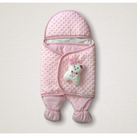 Resim Buaracokmoda Premium Kalite Organik Pamuk Bebek Kundak üü1kundakoyuncaklıayaklı 