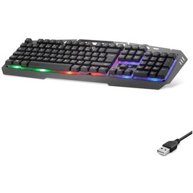 Resim Kablolu Klavye Q Rgb Raınbow Gri Okw213g 