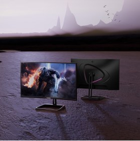 Resim Rampage XYRA XR27C300F 27'' 300Hz Fast VA FHD Freesync/Gsync RGB R1500 Curved Oyuncu Monitörü 