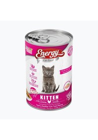Resim Energy Tavuklu Yavru Yaş Kedi Maması - 400 G 