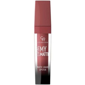 Resim Golden rose liping my matte no:10 mat likit ruj 