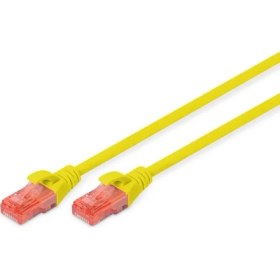 Resim Dıgıtus 0.5m Cat6 Utp DK-1617-005/Y Sarı Patch Kablo 