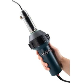 Resim Bemoold BM40 Plastik Kaynak Makinesi - Bemoold 100 W Sıcak Zımba Plastik Tamir Seti-200 Adet Tel Zımba Dahil Yeşil-Siyah 