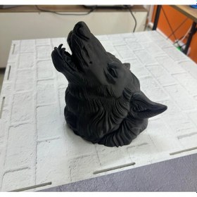 Resim Siyah Ayı Figürü Duvar Dekoru Asılabilir Hediyelik Heykel 25x19 Cm 