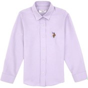 Resim U.s. Polo Assn. Kız Çocuk Lila Gömlek Basic 50317629-vr245 Lavanta 