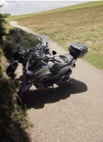 Resim Honda Uyumlu Deflektör Rüzgar Saptırıcı Siperlik Şeffaf Motor Camı Cam Uzatma Model 2 