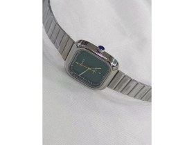 Resim Curren Çelik Kordonlu, Takvimli, Retro, Kadranı Yeşil, Su Geçirmez, 2 Yıl Garantili Erkek Kol Saati 