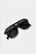 Resim BAPPİR Yeni Sezon Full Siyah Unisex Güneş Gözlüğü 