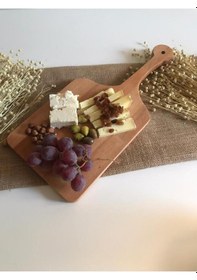 Resim Doğal Ahşap 2'Li Kesme Tahtası 