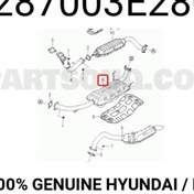 Resim Sorento Arka Susturucu Orjinal | 287003E280 