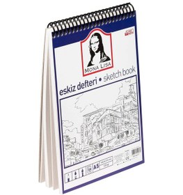 Resim Monalisa Eskiz Defteri Telli A5 120 Gr 50 Yp Mn13-5 Lacivert 