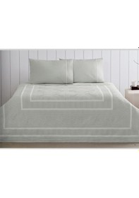 Resim Taç Pike Takımı Jakarlı Anetta Gri Tek Kişilik 