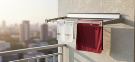 Resim Metali Teleskopik Çamaşır Askısı 60cm 