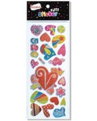 Resim Ticon Sticker Puffy 138650 (KABARTMALI) Tps-32 