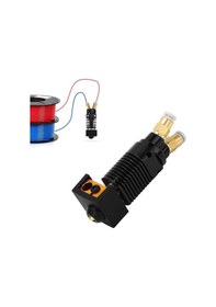 Resim Koodmax 3d Yazıcı Çift Renkli Hotend Seti Montajlı Ekstruder Kafası 24v-50w 