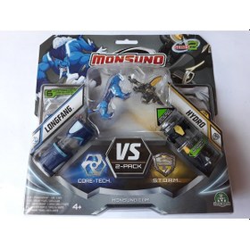 Resim Monsuno Longfang Hydro 2 Figür 2 Kapsül Oyun Kartı Pro Set 