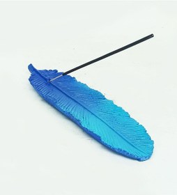 Resim Tüy Çubuk Tütsülük İkili Takım Mavi 