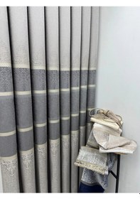 Resim Nivemeshome Çakı Fj672069 V-5422 Taş 1/3 Sık Pileli Fon Perde Apm Taş 