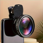 Resim 2-in-1 Makro Geniş Açı Lensi Makro ve Geniş Açı Modları ile - Dayanıklı PVC Yapısı, Akıllı Telefonlar ve Kameralar için Kolay Kullanım, Akıllı Telefon Kamera Lensi | Makro Fotoğrafçılık | Pvclens 