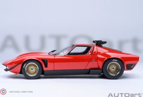 Resim 1:18 Autoart 1968 Lamborghini Miura Jota SVR 