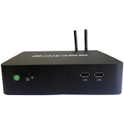 Resim Seclife MP-104 I3-2100 4GB 128GB SSD Dos Siyah Mini Pc 