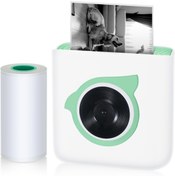 Resim Bisofice Akıllı Telefon için Bisofice L8 Mini Fotoğraf Yazıcısı Bluetooth Mini Termal Yazıcı 