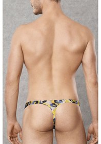 Resim DOREANSE Erkek Mavi Leopar desenli String 1404 
