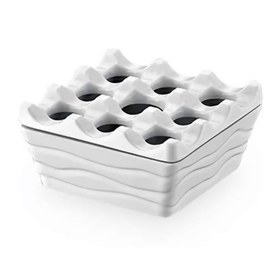 Resim Külsan Thermoset Küllük, 9x9 cm, Beyaz 