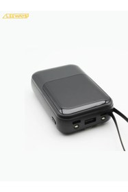 Resim leeways 10.000 mAh 22.5W Süper Hızlı Şarjlı Powerbank Taşınabilir Şarj Cihazı 