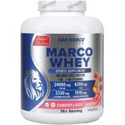 Resim San Marco Nutrition Marco Whey Çilek Ve Bisküvi Aromalı 2300 gr 