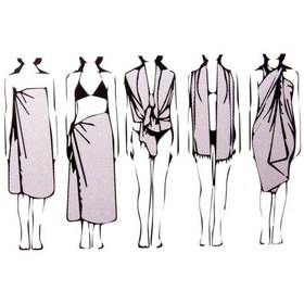 Resim %100 Pamuklu 100x180 Peştemal Plaj Havlusu Jakarlı Siyah 