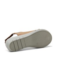 Resim Mammamia D25ys-2510 Kadın Dolgu Topuklu Comfort Sandalet Taba Siyah 