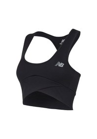Resim New Balance Lifestyle Kadın Siyah Günlük Stil Sporcu Sütyeni Wnb1428-bk Siyah 