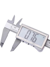 Resim YSB 150 mm Karbon Fiber Dijital Kumpas - Ultra Geniş LCD Ekran 
