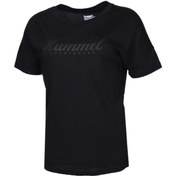 Resim hummel HMLFERIN T-SHIRT S/S Siyah Kadın Kısa Kol Tişört 100581080 