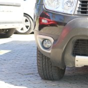Resim Meliset Dacia Duster Sis Farı Çerçevesi Mat Gri 2010-2017 Arası Uyumlu 