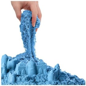 Resim 03691 Dede. Aksesuarlı Mavi Kinetik Oyun Kumu 1000 Gr 