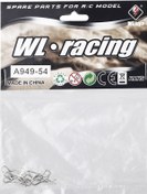 Resim Wltoys Rc Araç Parçaları - A949, A959, A969, A979, K929 Model İçin 54 Parça Canopy R Bağlantı Seti 