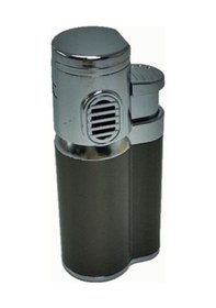 Resim Metal Çift Yanan Turbo Çakmak 