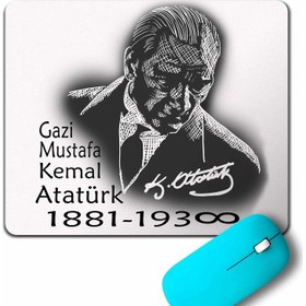 Resim Kendim Seçtim Gazi Mustafa Kemal Atatürk 1881 1938 1881-1938 Mouse Pad 