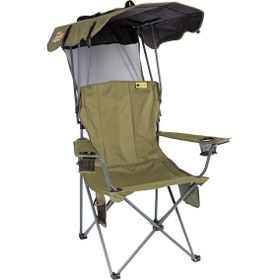 Resim FUNKY CHAIRS Tenteli Gölgelikli Kamp Sandalyesi - Haki 