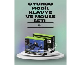Resim MCM Group Mobil Oyunlar Için Klavye, Mouse ve Dönüştürücü Seti 