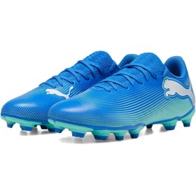 Resim Puma Future 7 Play Fg/Ag Halı Saha ve Çim Zemin Kramponu Renkli 