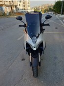 Resim Motocam Zontes Zt 125 Siperlik Ön Cam 2024 Model 55cm Şeffaf Renkli 4mm Kısa Spor Cam 