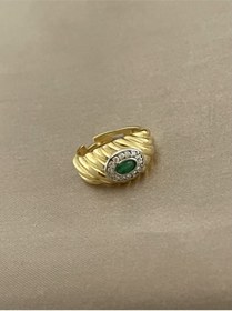 Resim denizden silver Ayarlanabilir Gümüş Yüzük 