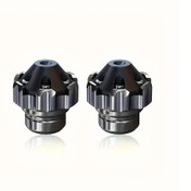 Resim Sunshine022 2 Adet Cnc Alüminyum Motosiklet Fork Kupaları Gümüş Kaymaz Ve Şok Emici Atv Scooter Aksesuar 