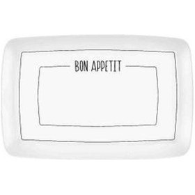 Resim The Mia Daily Tunes Dikdörtgen Servis Tabağı - 34 X 25 Cm Dly007 