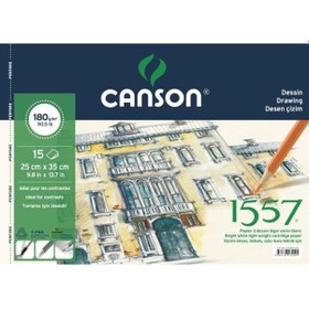 Resim Canson 1557 Eskiz ve Çizim Defteri 180 G 25x35 CM 15 Sayfa 