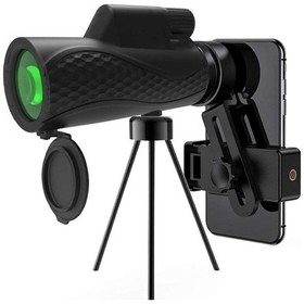 Resim Monoküler Teleskop, 12x50 Yüksek Güçlü Hd El Tipi Teleskop, Tripod, İpx7 